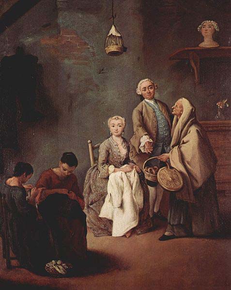 Pietro Longhi Die Schule der Arbeit